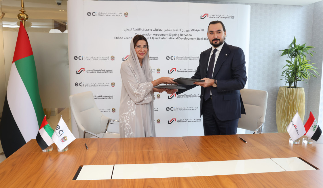 Etihad Credit Insurance and International Development Bank sign cooperation agreement to support ‘Xport Xponential’ initiative